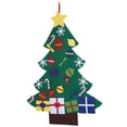 thumbnail image 4 of Felt Christmas Tree Set, Felt Christmas Tree Kit Felt Christmas Trees Wall Hanging Ornaments, Felt Christmas Tree Christmas Felt Tree For Wall Door Type B, 4 of 8