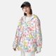 thumbnail image 3 of Balery Retro Floral Sudadera ligera de manga larga con capucha y protección solar UPF 50+ para hombre y mujer, ideal para pesca y running-3X-Large, 3 of 7