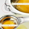 thumbnail image 4 of Dalazy Bonrich Stainless Egg White Yolk Filter Separator Sieve Kitchen Gadget Cooking Tool, 4 of 8