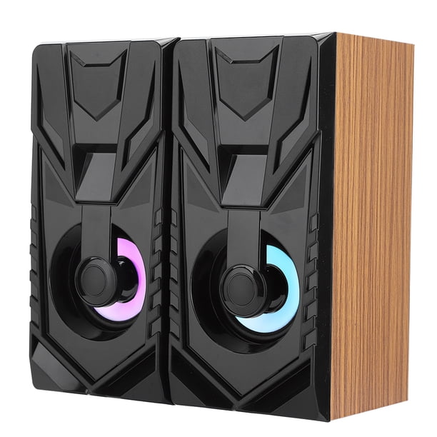 Omnidirectional Stereo Portable Computer Speaker, Small USB Wired
