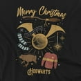 thumbnail image 2 of Harry Potter Merry Christmas From Hogwarts Unisex Adult Long-Sleeve T Shirt, Black, 2X-Large, 2 of 4