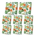 thumbnail image 1 of Matsuzay 8 fundas de cojín de repuesto para sofá tropical, impermeables, para jardín, para asientos individuales. Decoración del hogar tipo+5 8 piezas, 1 of 6