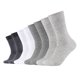 thumbnail image 1 of s.Oliver Calcetines Unisex, Paquete de 8 - Calcetines cortos, lisos Blanco/Gris 43-46, 1 of 1