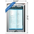 thumbnail image 3 of Text Msg Glossary Wall Poster, 14.725" x 22.375", Framed, 3 of 6