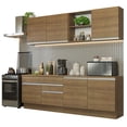 thumbnail image 1 of Cocina Integral 240cm Marrón Glamy MADESA 06, 1 of 4