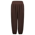 thumbnail image 5 of SIYUDAN Pants For Women Casual Pants Women Brown Adult Yoga Pants Comfy Pants Women Work High Waist Pants Women With Pockets Fall Pants, 5 of 8