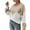 Khaki, variant on Herrnalise Women's Knitted Crop Tops Color Blocking Loose Knit Sweater Round Neck Sweater Pullover Jumper Sweaters