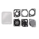 thumbnail image 1 of Kit de reparación de carburador, kit de diafragma de carburador para Zama RB 111, accesorios de reparación de motosierra, herramienta de jardín, 1 of 14