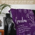 thumbnail image 4 of Manta Gilglimmer Grandma, 50 x 60 cm, franela, color morado, 4 of 7