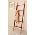 thumbnail image 5 of Chestnut with Gold Accents Blanket Ladder 20'' x 72'', 5 of 9
