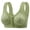 Green, variant on Bras for Women Front Closure Comfort Everyday Plus Size Wireless No Underwire Bra Seamless Bras for Women 1 PC
