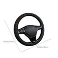 thumbnail image 3 of VOAVEKE Car Accessories,Ice Silk Cool Car Steering Wheel Cover Four Seasons Universal Handle Sleeve Non-slip Sweat Absorption, 3 of 5