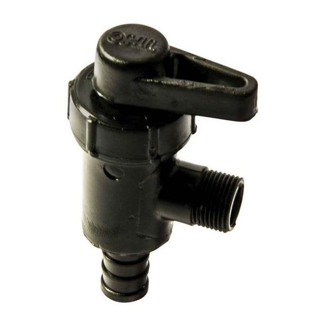 Ecopoly 4905063 Compression Plastic Quarter Turn Angle Stop Valve, Pack of 10