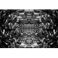 thumbnail image 2 of Tajima, Koji 32x23 White Modern Wood Framed Museum Art Print Titled - Trapped, 2 of 4