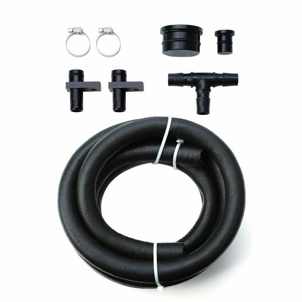 PCV Reroute Kit W/Resonator Plug for 20042010 GM Duramax Diesel LLY
