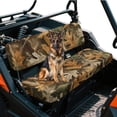 thumbnail image 3 of XYZCANDO Brown Camo Forests Seat Cover for UTV Set 2 Pcs UTV Front Bench Seats Cover Compatible with Kawasaki Mule 4000 Breathable Bench Seat Covers Accessories Easy-Clean, 3 of 7