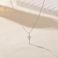 thumbnail image 5 of Heart Key Necklaces for Women 14K Gold Plated Love Heart Charm Pendant Necklace 925 Sterling Silver Key Chain Necklace Jewelry Christmas Gifts for Couple Girlfriend Daughter, 5 of 12