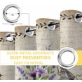 thumbnail image 4 of Vintage Flowers Blackout Curtains for Bedroom, Birds Retro Art Elegant Farmhouse Thermal Insulated Kitchen Drapes with Grommets, Light Blocking Window Treatment, 2 Panels 42" x 54", 4 of 7