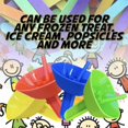 thumbnail image 2 of Drip Free Popsicle Holder Mess Free Frozen Treats Holder With Straw, 2 of 5