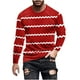 thumbnail image 1 of Blusas y camisas de manga larga con cuello redondo para hombre, blusa informal de moda con estampado de cuello redondo y manga larga, blusa estampada para hombre, blusa de poliéster, 1 of 4