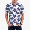 thumbnail image 1 of Fotbe Boho elephant Camiseta Polo de Golf para Hombre con Estampado – Camisa Deportiva Transpirable con Cuello Abotonado-4X-Large, 1 of 6