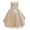 thumbnail image 4 of Jamsmile Toddler Girls Dress Elegant Girls Sleeveless Princess Gown Dresses Kids Girls Performance Party Formal Tulle Dress, 4 of 9