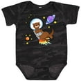 thumbnail image 3 of Inktastic Otter Space Cute Otter with Rocket Pack Boys or Girls Baby Bodysuit, 3 of 5