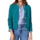 thumbnail image 1 of Suéter PRETTYGARDEN para mujer, cárdigan azul con botones, talla M, 1 of 6