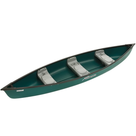 Sun Dolphin Scout 14' Square Back Canoe, Green (Best Square Back Canoe)