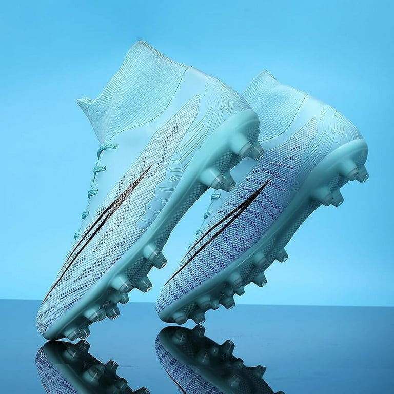 Sky blue football cleats outlet