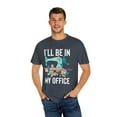 thumbnail image 4 of Hilarious My Office Quilter Tailoring Embroidery Enthusiast Humorous Sew Embroider Stitching Weaving Lover Unisex Garment-Dyed T-shirt, 4 of 4