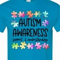thumbnail image 4 of Inktastic Autism Awareness Support and Understanding Puzzle Pieces T-Shirt, 4 of 5