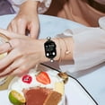 thumbnail image 5 of XIHAMA 14mm Clover & Mother-of-Pearl Watch Band for Women, Compatible with Apple Watch 38/40/41/42mm Series 1-10, Stainless Steel Metal Bracelet with Secure Clasp, 5 of 6