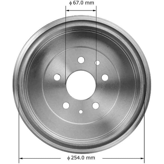 Bendix PDR0335 Premium Brake Drum