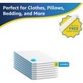 thumbnail image 6 of Simple Deluxe Jumbo Vacuum Storage Bags, Space Saver Bags, Vacuum Seal Bags with Hand Pump for Comforters, Blankets, Bedding, Pillows and Clothes, 6 of 8