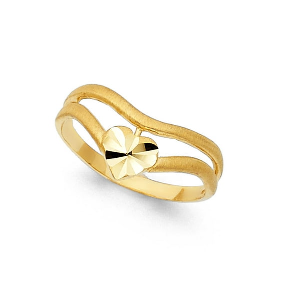 Solid 14k Yellow Gold Thumb Ring Size 5.5