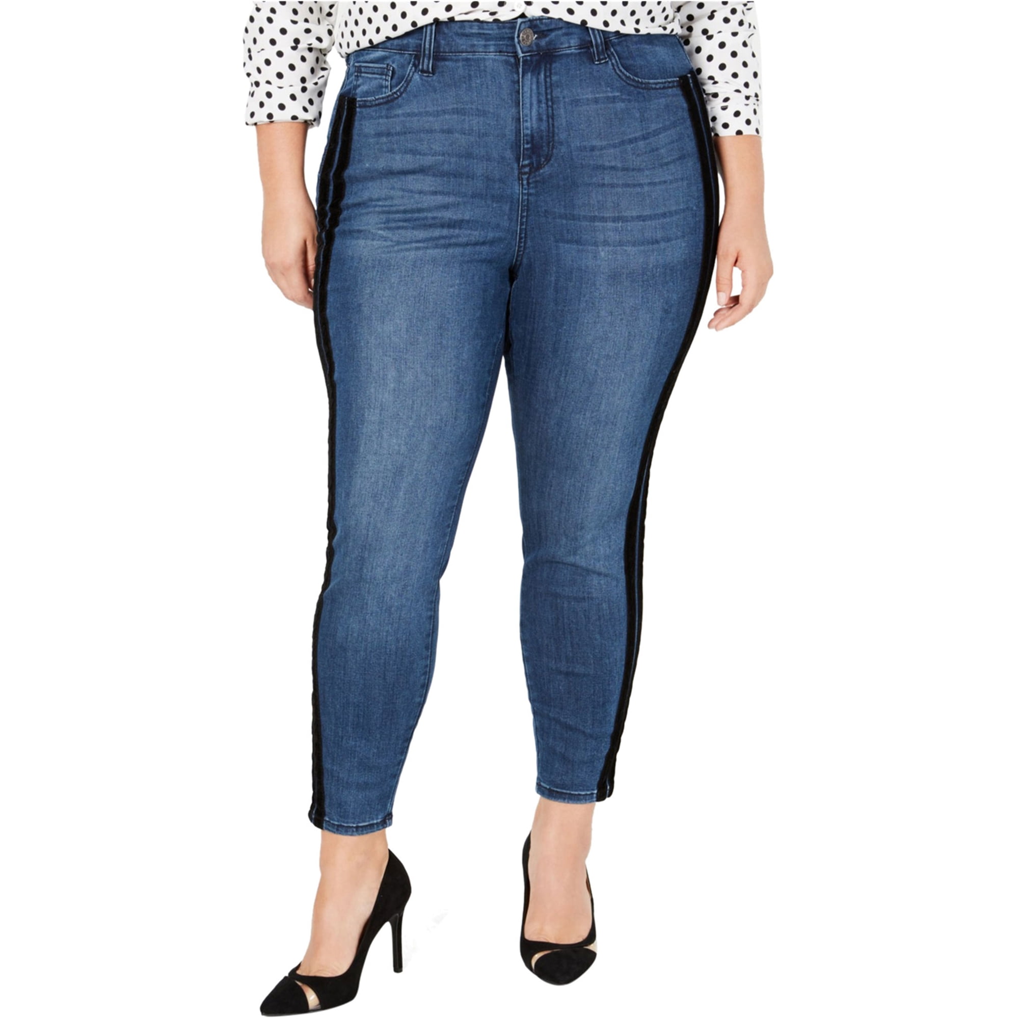 Celebrity Pink Womens Varsity-Stripe 