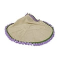 thumbnail image 3 of Kit de crochet de manta de flores, bricolaje para ramo elegante regalos kit de inicio de crochet juego de tejido de tejido para adultos iniciales Caqui Morado, 3 of 8