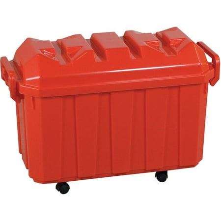 ECR4Kids Stackable Storage Trunk, Red