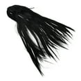 thumbnail image 3 of HONMEET 24 Inch Black Straight Ponytail Hair Extension Synthetic Clip-In Fake Ponytail Hairpiece for Women and Girls, 3 of 5