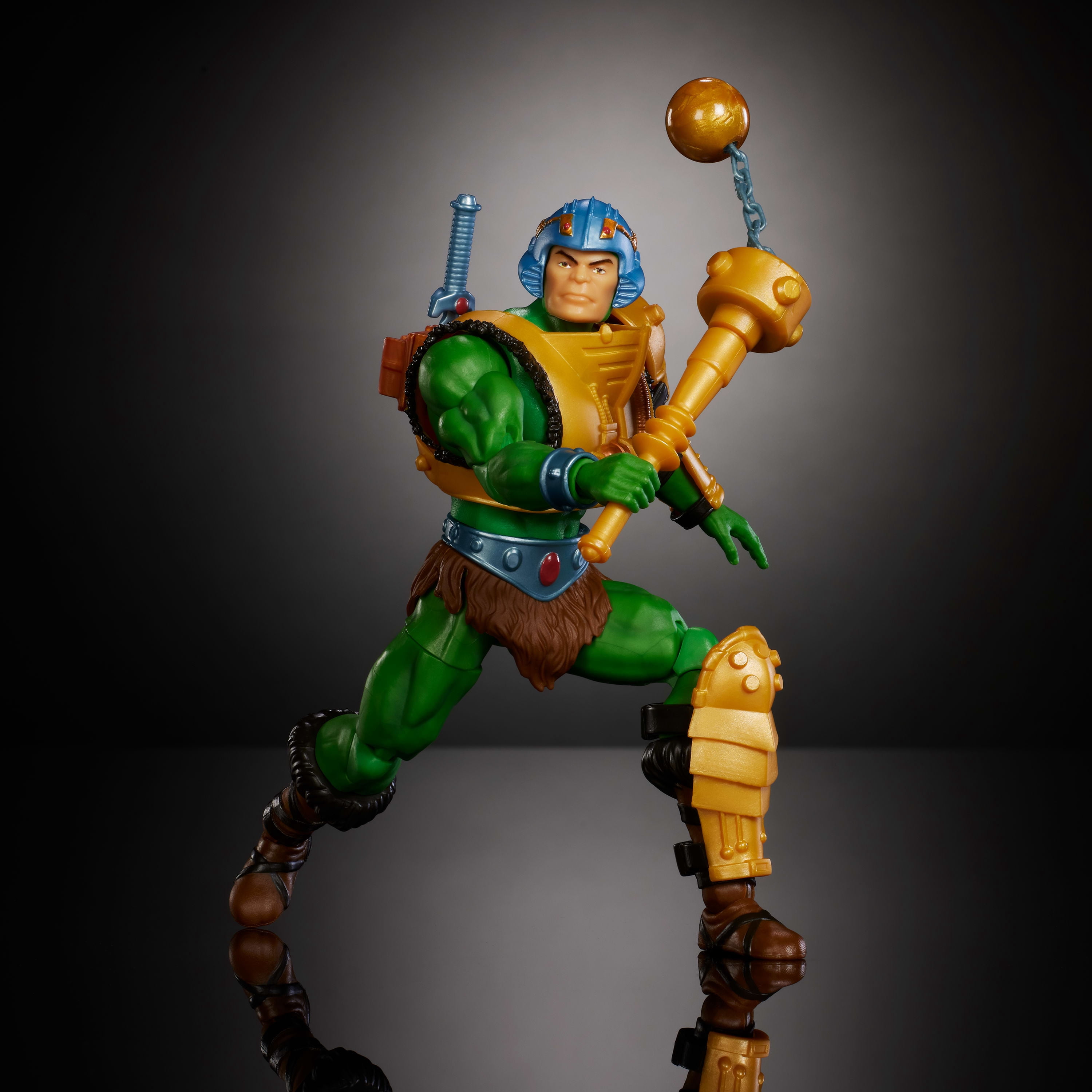 Masters of the Universe Masterverse Vintage Collection Man-At-Arms Action Figure, 7 Inch MOTU Hero