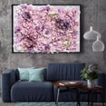 thumbnail image 1 of Accesorios de decoración de panel de pared de flores 3D 24 "x 16" Hedge Privacy rosa y brote Colcomx fondo del panel de pared, 1 of 8