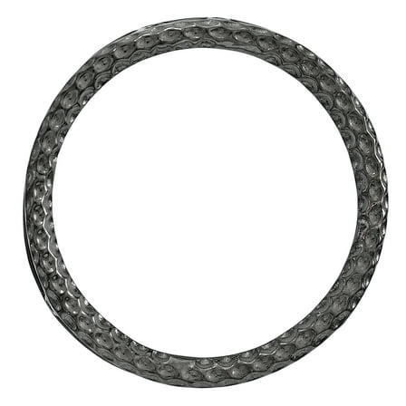 Sterling Silver Black-plated Large Chain Slide