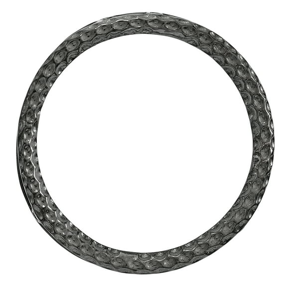 Sterling Silver Black-plated Large Chain Slide