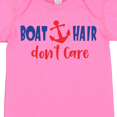thumbnail image 4 of Inktastic Boat Hair Don't Care, Boat Anchor, Sailor, Sailing Boys or Girls Baby Bodysuit, 4 of 5