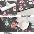 thumbnail image 3 of Gray Christmas Snowman Pattern Kitchen Rug Mat,Kitchen Runner Rugs Non Skid Washable,Decorative Kitchen Floor Mats for Kitchen,Sink,Laundry,17"X47", 3 of 5