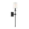 thumbnail image 3 of Monroe 1-Light Wall Sconce in Matte Black, 3 of 5