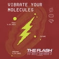 thumbnail image 2 of Women's The Flash Vibrate Your Molecules Graphic Tee Red Large, 2 of 4