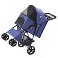 thumbnail image 3 of Outdoor Pet Strollers,Pet Stroller Lightweight Foldable Pet Stroller Dog Strollers Professional Grade, 3 of 9