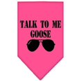 thumbnail image 2 of Pet and Dog Bandana Screen Printed, "Talk To Me Goose", 2 of 10